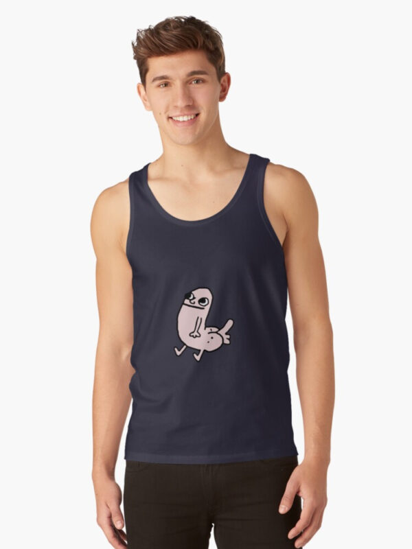Pink DickButt Meme Tank Top - Image 7