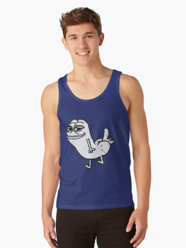 Pepe Dickbutt Tank Top - Image 13