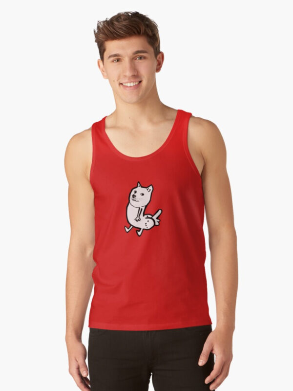 Doge Dickbutt Tank Top - Image 16