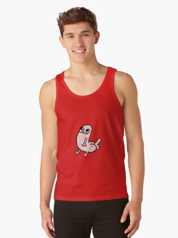 Pink DickButt Meme Tank Top - Image 16