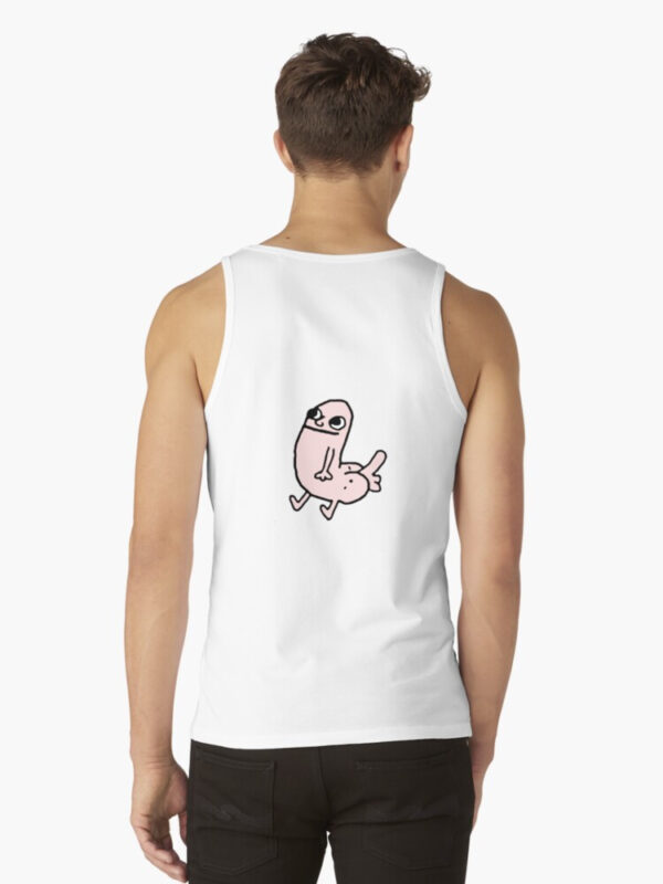 Pink DickButt Meme Tank Top - Image 6