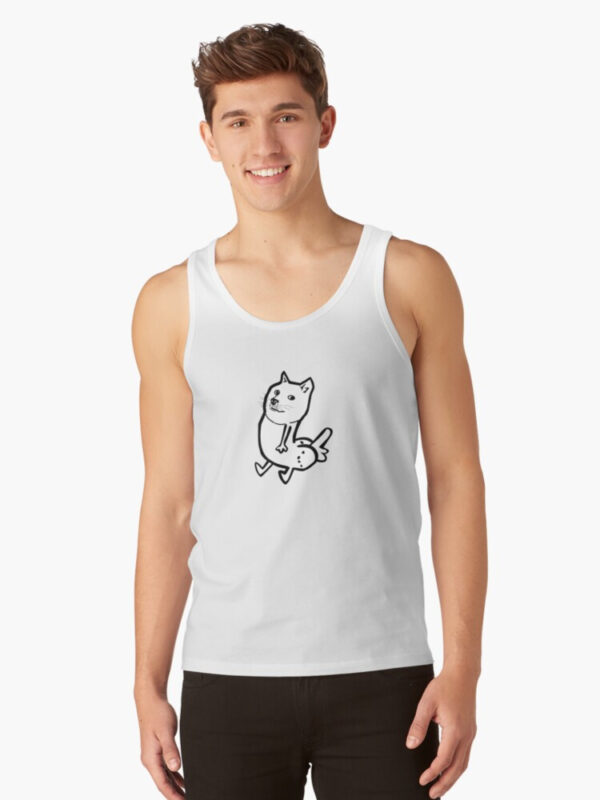 Doge Dickbutt Tank Top - Image 4