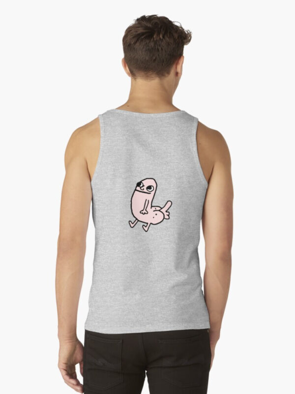 Pink DickButt Meme Tank Top - Image 12