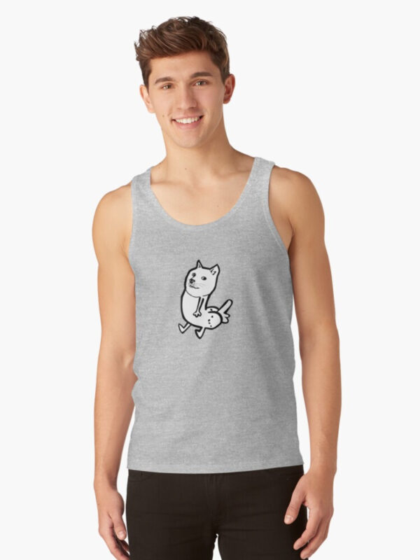 Doge Dickbutt Tank Top - Image 10