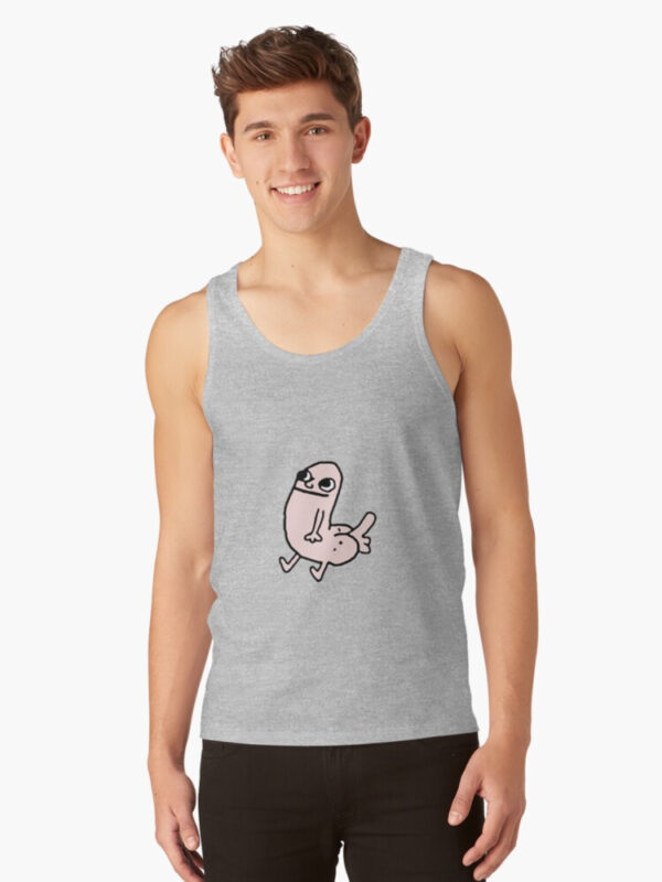 Pink DickButt Meme Tank Top - Image 10