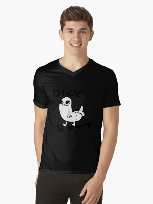 Dickbutt V-Neck T-Shirt