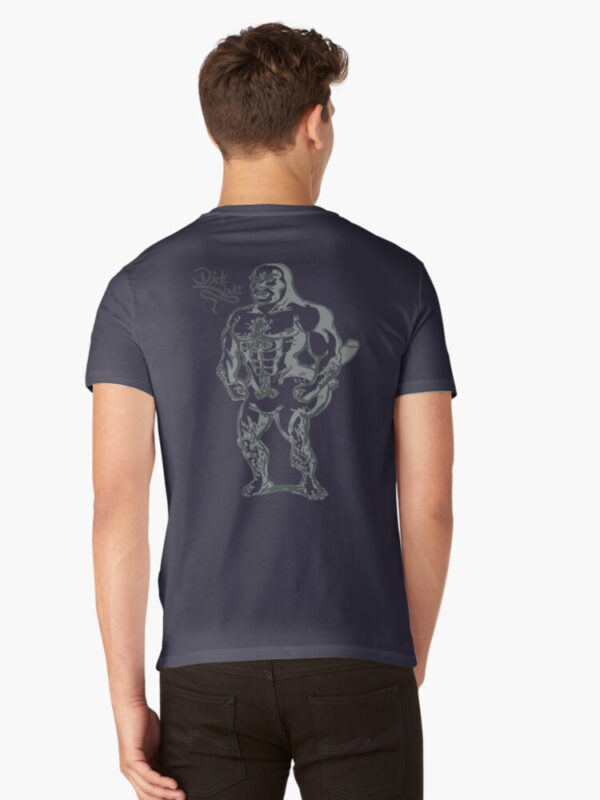 Dickbutt V-Neck T-Shirt - Image 15