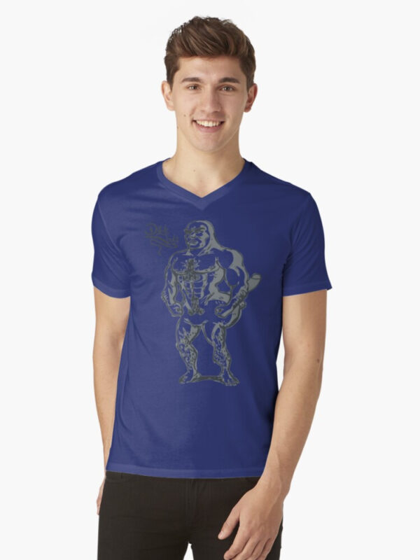 Dickbutt V-Neck T-Shirt - Image 16