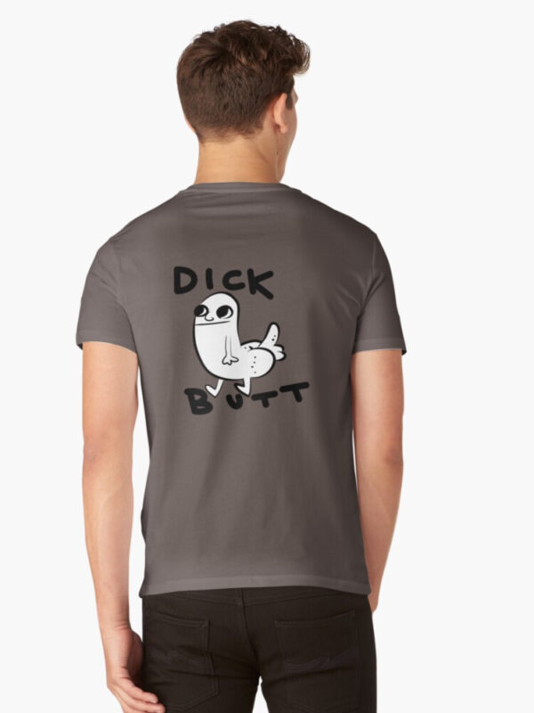 Dickbutt V-Neck T-Shirt - Image 21