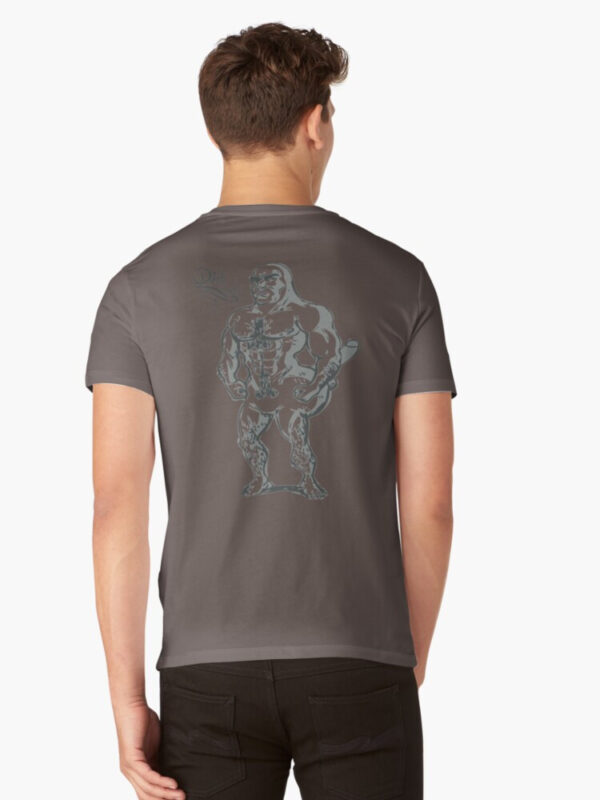 Dickbutt V-Neck T-Shirt - Image 21