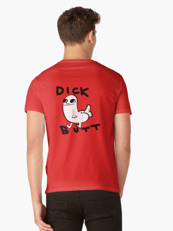 Dickbutt V-Neck T-Shirt - Image 24