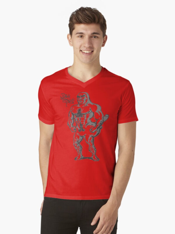 Dickbutt V-Neck T-Shirt - Image 22
