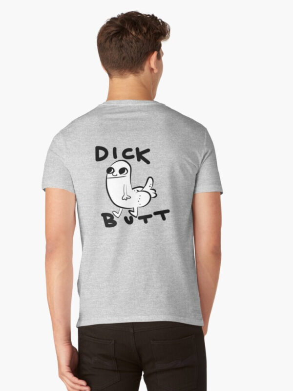 Dickbutt V-Neck T-Shirt - Image 12