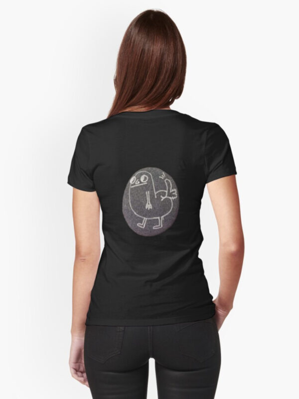 You Know Who This Is Fitted T-Shirt - Image 3