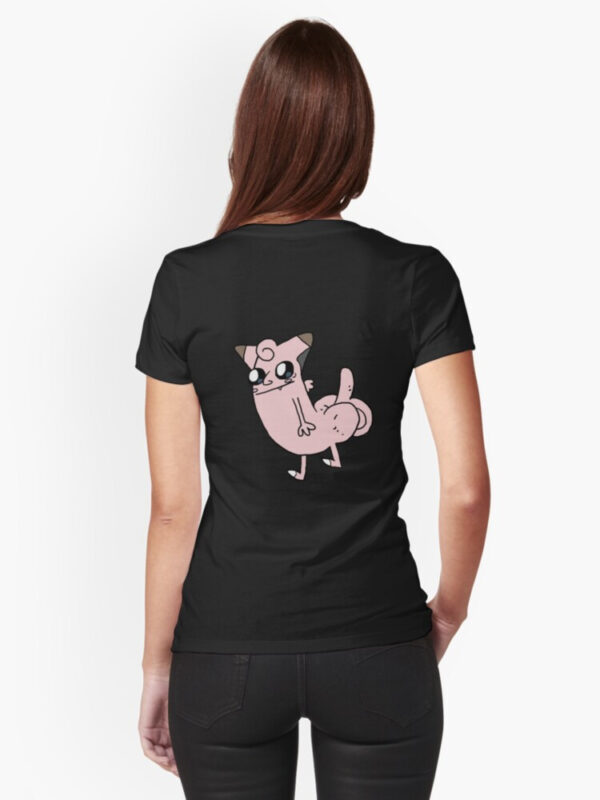 Buttfairy Fitted T-Shirt - Image 3