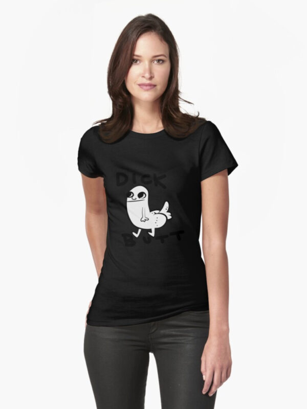 Dickbutt Fitted T-Shirt