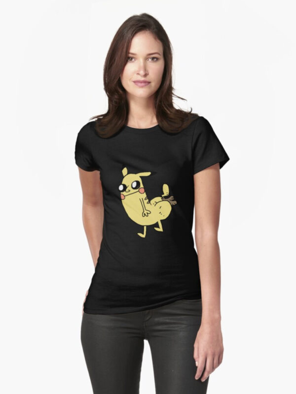Pikabutt Fitted T-Shirt