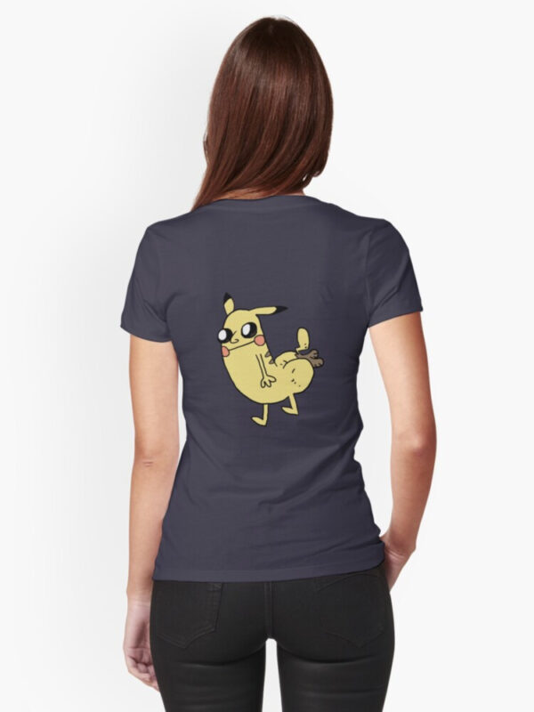 Pikabutt Fitted T-Shirt - Image 12