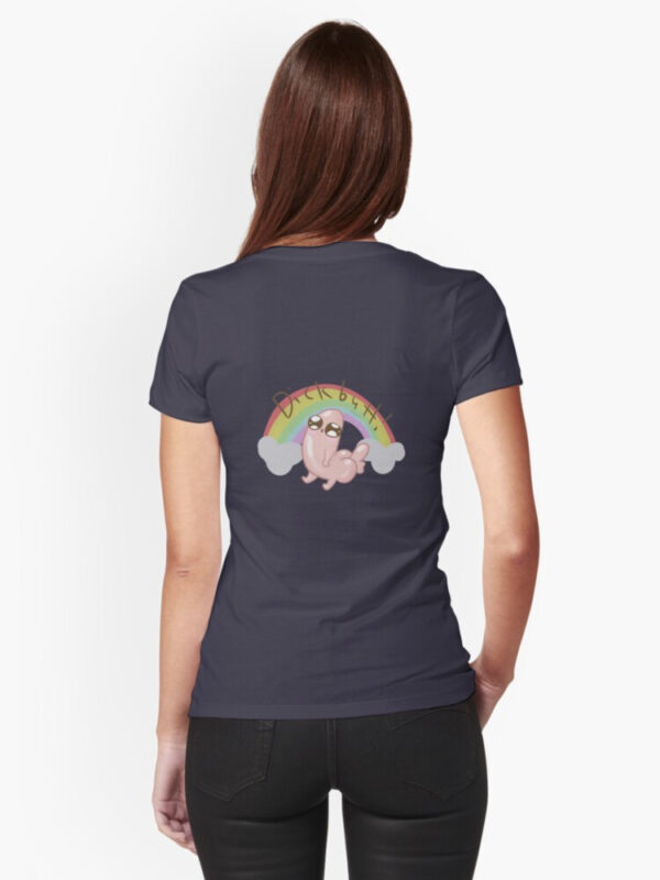 Dickbutt Fitted T-Shirt - Image 12