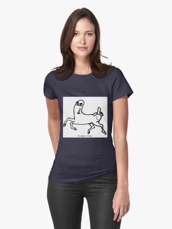 Dickbutt Centaur Fitted T-Shirt - Image 10