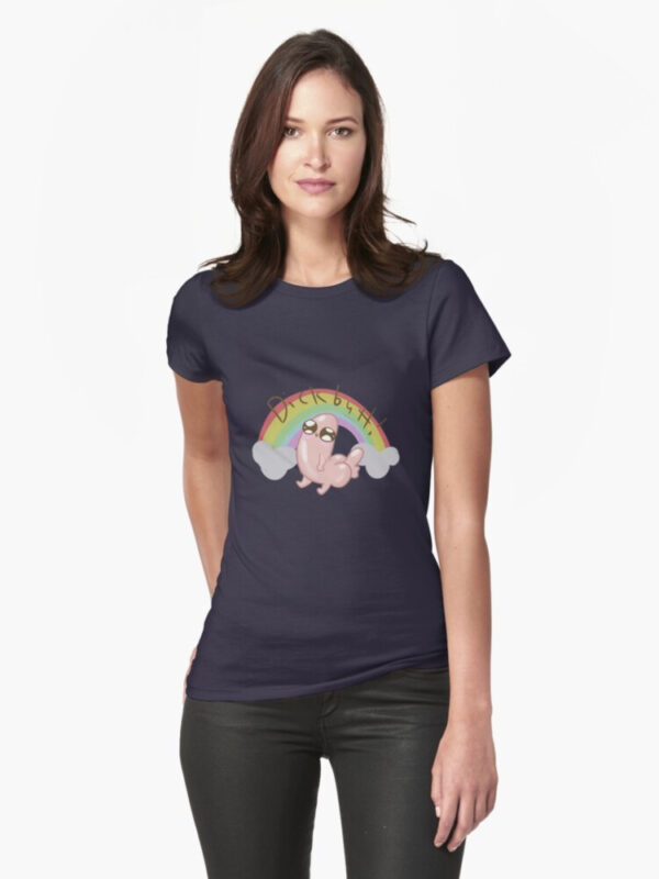 Dickbutt Fitted T-Shirt - Image 10