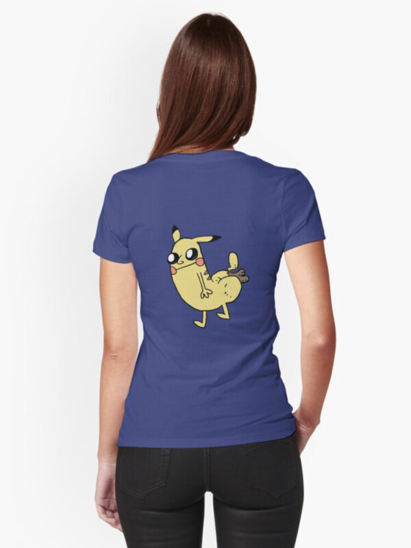Pikabutt Fitted T-Shirt - Image 18