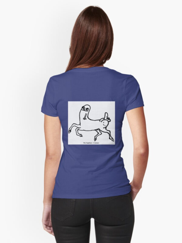 Dickbutt Centaur Fitted T-Shirt - Image 18