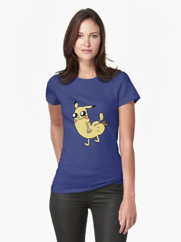 Pikabutt Fitted T-Shirt - Image 16