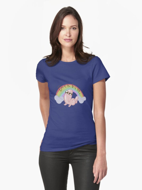 Dickbutt Fitted T-Shirt - Image 16