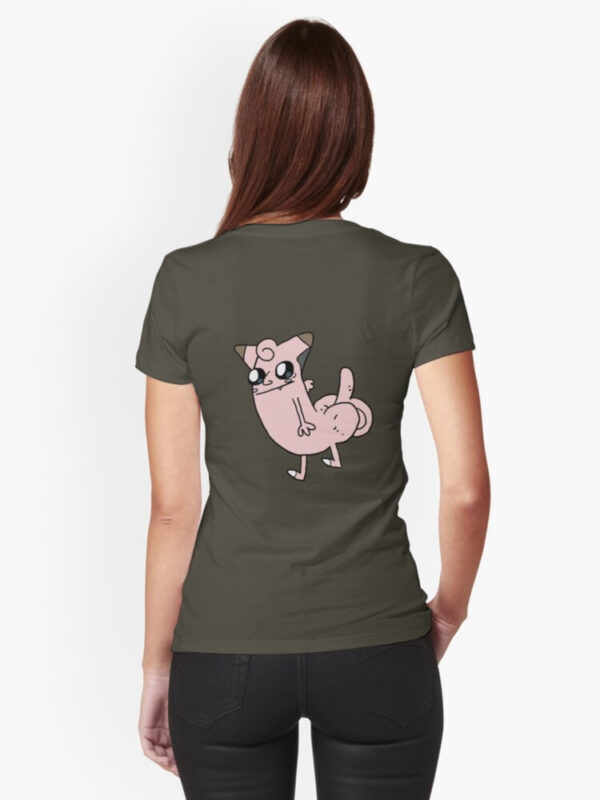 Buttfairy Fitted T-Shirt - Image 48
