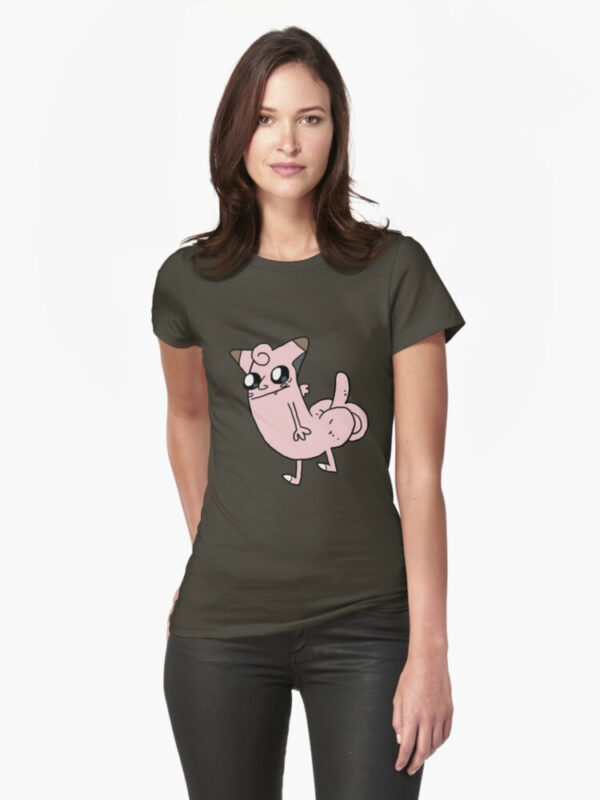 Buttfairy Fitted T-Shirt - Image 46