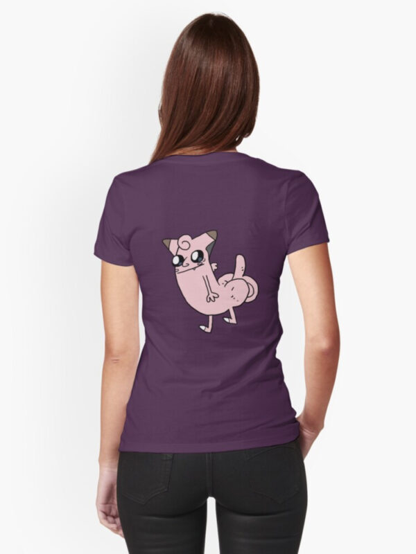Buttfairy Fitted T-Shirt - Image 21