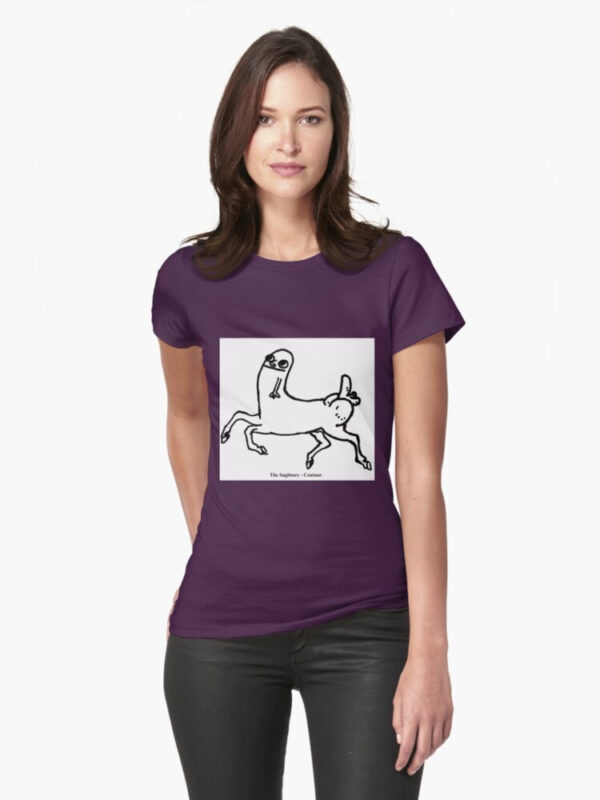Dickbutt Centaur Fitted T-Shirt - Image 19