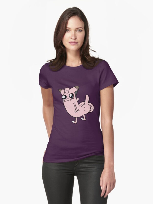 Buttfairy Fitted T-Shirt - Image 19