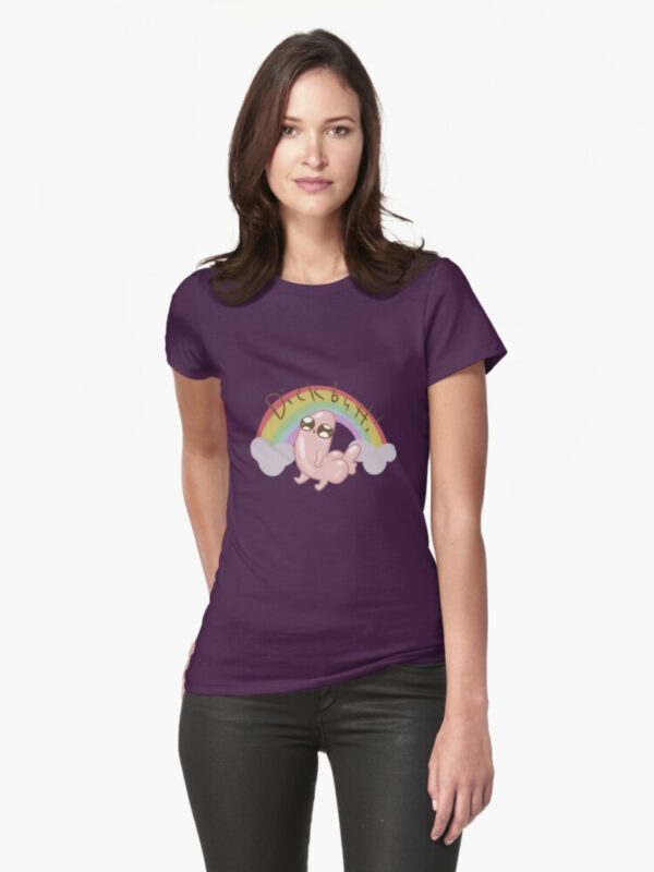 Dickbutt Fitted T-Shirt - Image 19