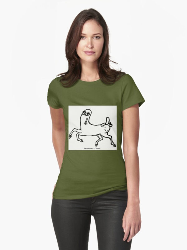Dickbutt Centaur Fitted T-Shirt - Image 31