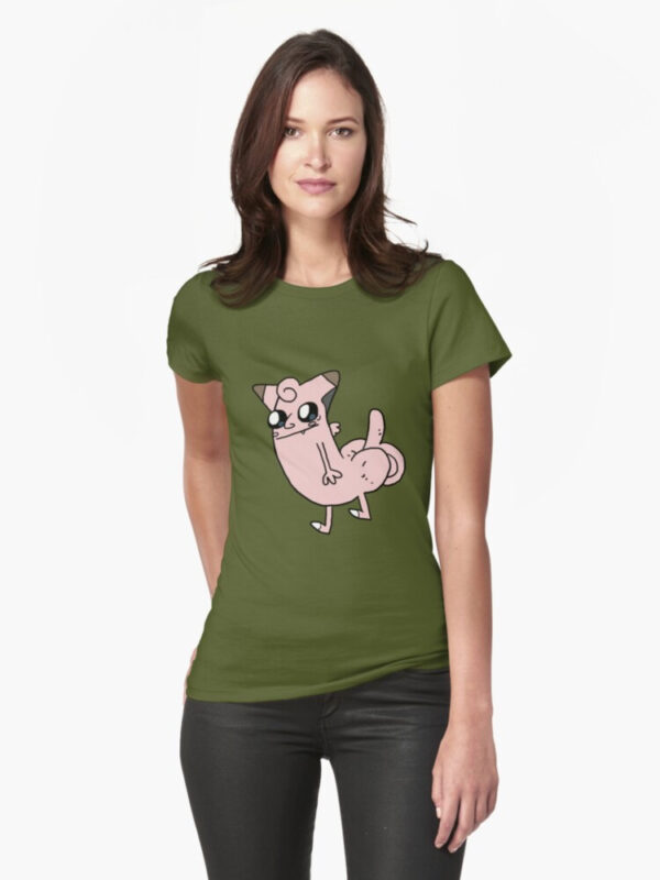 Buttfairy Fitted T-Shirt - Image 31