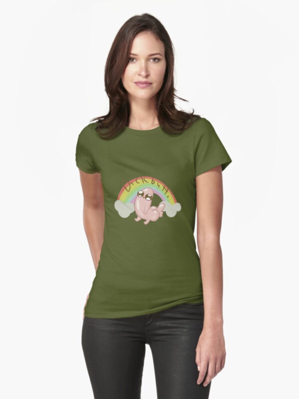 Dickbutt Fitted T-Shirt - Image 31