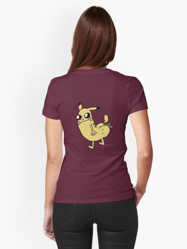 Pikabutt Fitted T-Shirt - Image 24