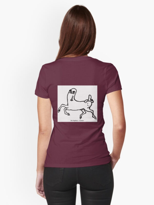 Dickbutt Centaur Fitted T-Shirt - Image 24