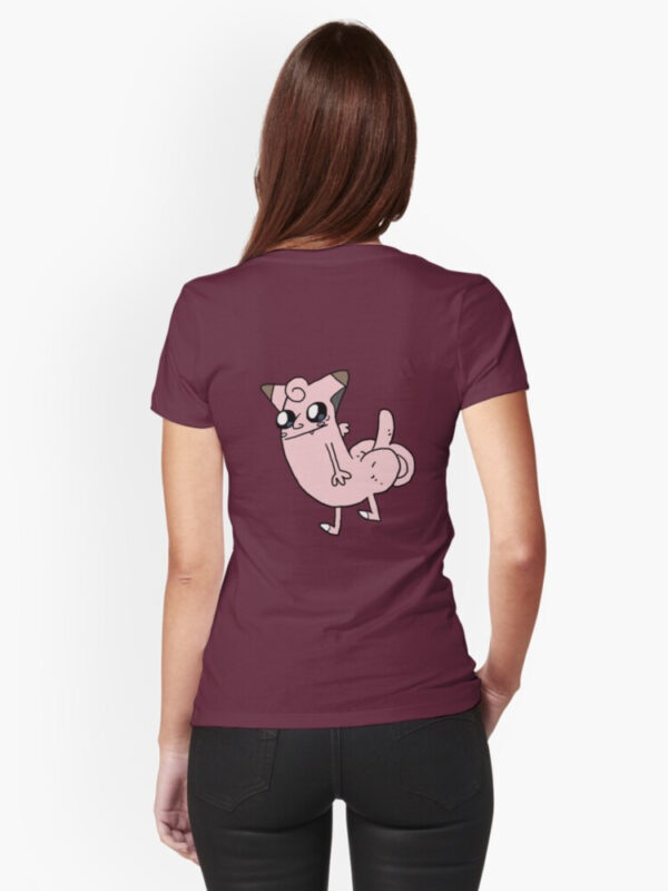 Buttfairy Fitted T-Shirt - Image 24