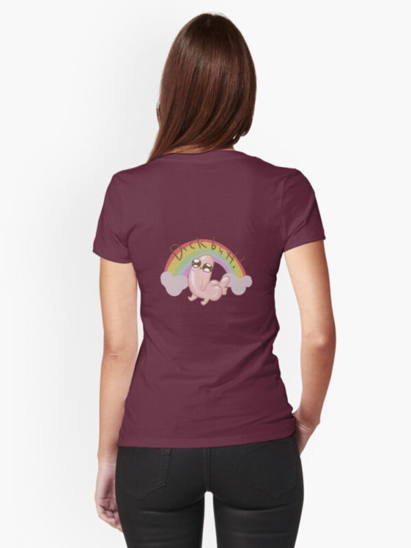 Dickbutt Fitted T-Shirt - Image 24