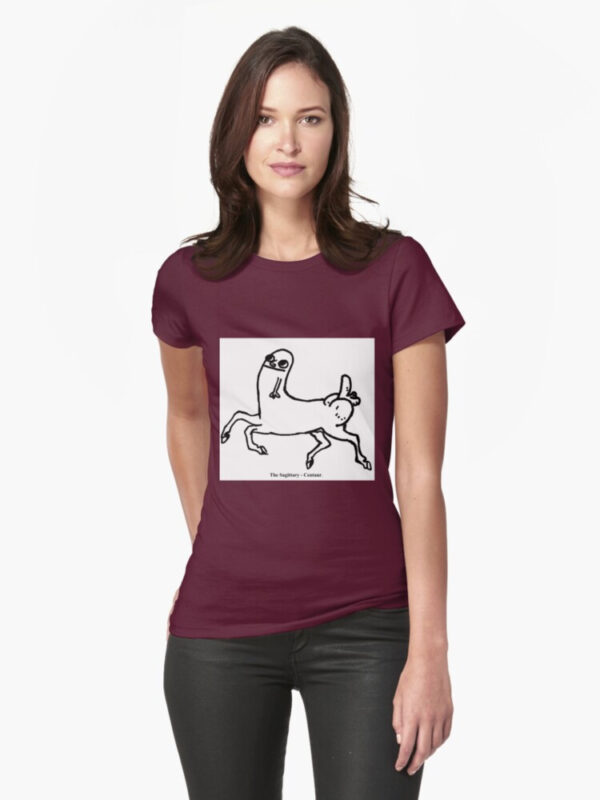Dickbutt Centaur Fitted T-Shirt - Image 22