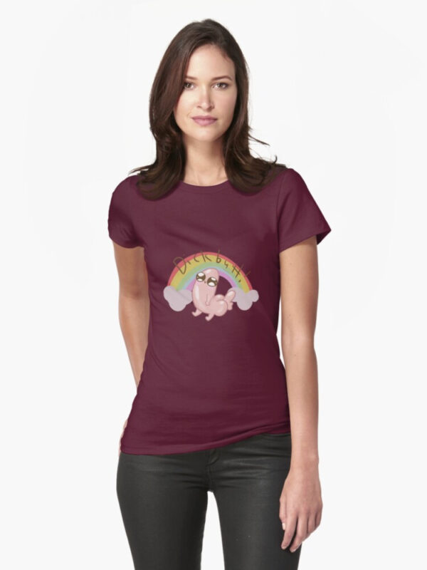 Dickbutt Fitted T-Shirt - Image 22