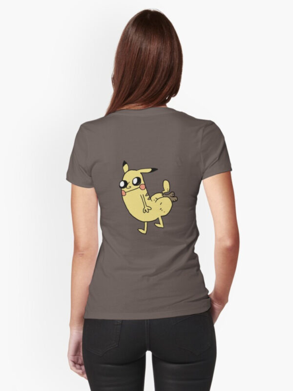 Pikabutt Fitted T-Shirt - Image 27