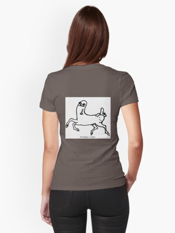 Dickbutt Centaur Fitted T-Shirt - Image 27