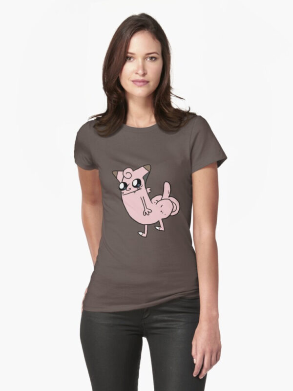 Buttfairy Fitted T-Shirt - Image 25