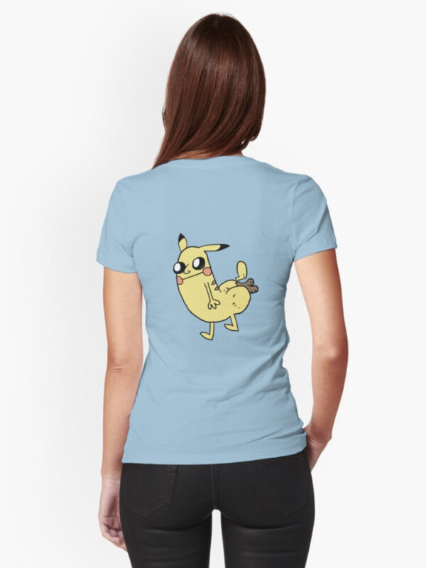Pikabutt Fitted T-Shirt - Image 15