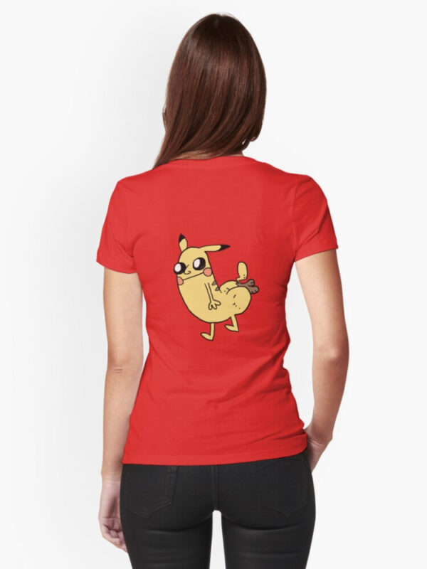 Pikabutt Fitted T-Shirt - Image 30