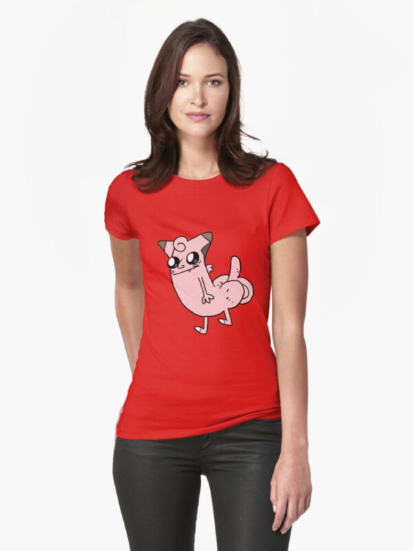 Buttfairy Fitted T-Shirt - Image 28